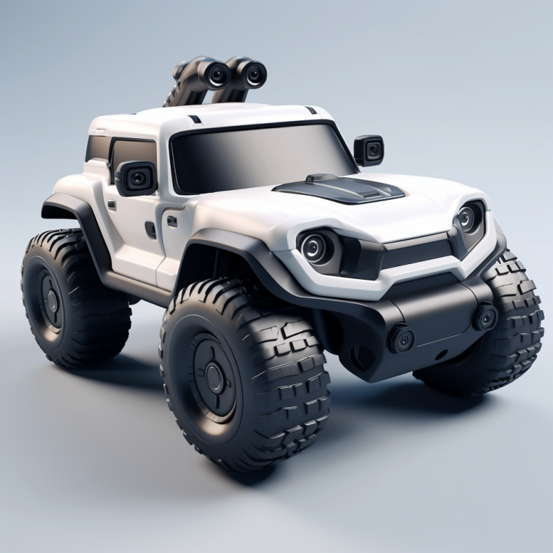 ABS注塑玩具定制遥控车智能看家机器人充电坦克玩具电子产品